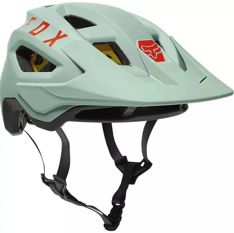 Fox Racing Speedframe MIPS Helmet in Eucalyptus