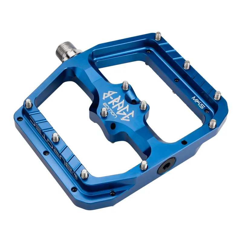 Burgtec Penthouse MK5 B-Rage Edition Flat Pedals Deep Blue