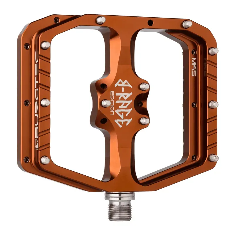Burgtec Penthouse MK5 B-Rage Edition Flat Pedals Kash Bronze-1