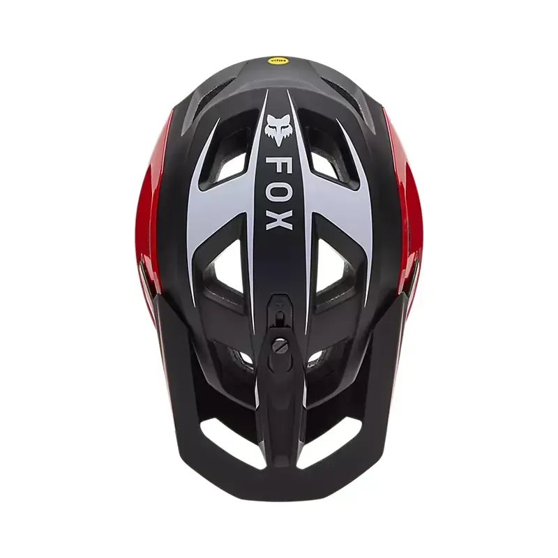 Fox Speedframe Pro Defy Helmet in Fluorescent Red-2