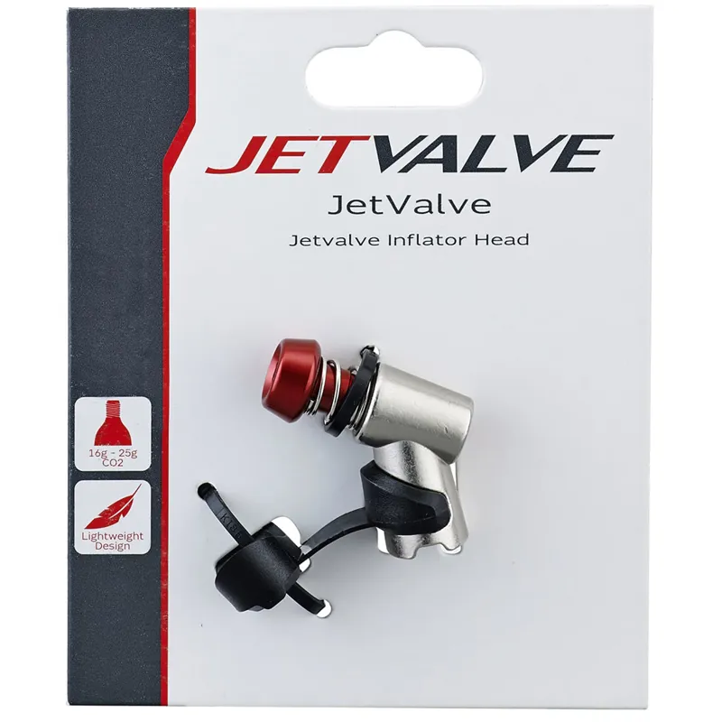Weldtite Jetvalve Inflator Head in Silver
