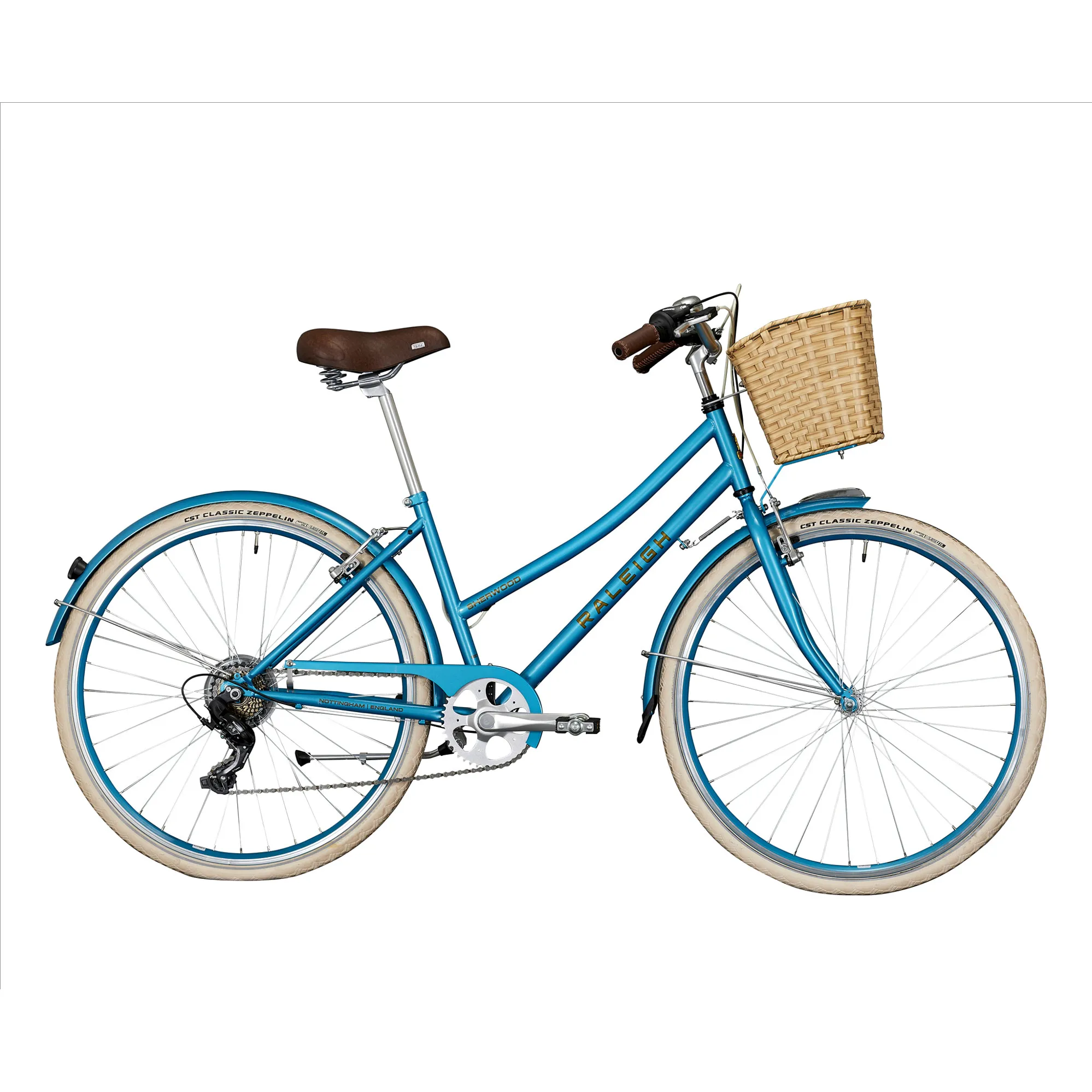 Raleigh Sherwood Women's Bike in Peacock Blue - Main Image
