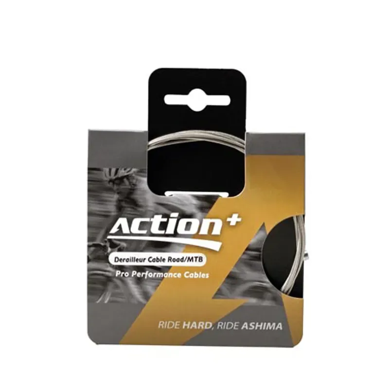 Ashima Action Plus Shimano MTB/Road Derailleur Cable in Steel