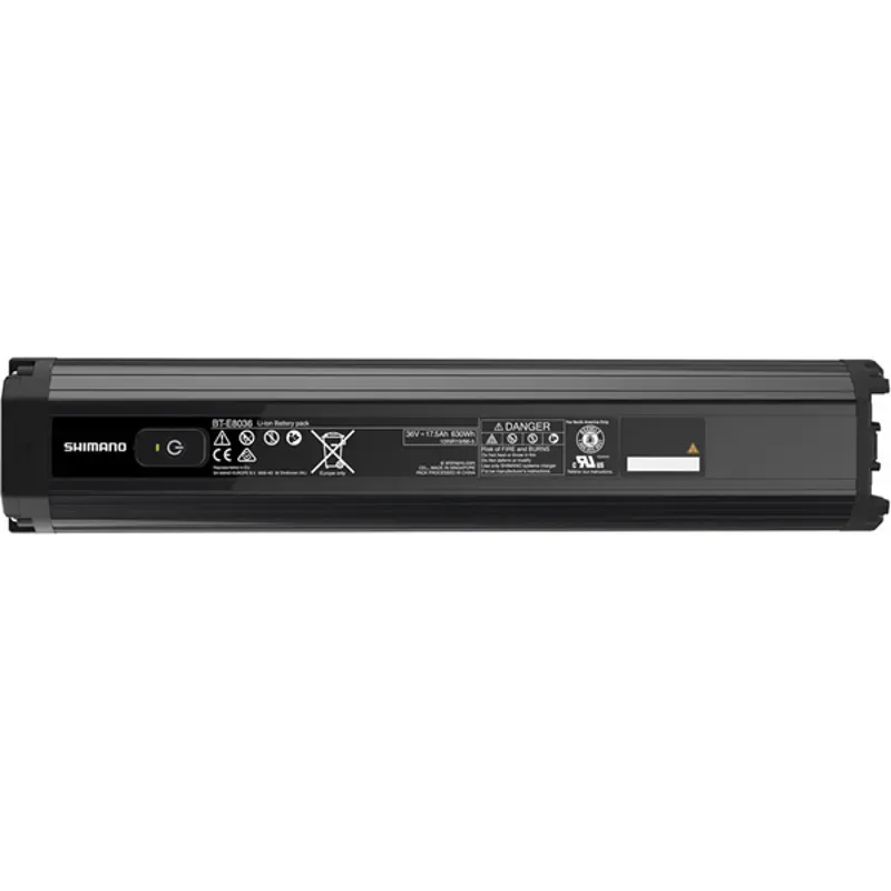 Shimano Steps BTE8036 630Wh Internal Frame Mount Battery in Black-1
