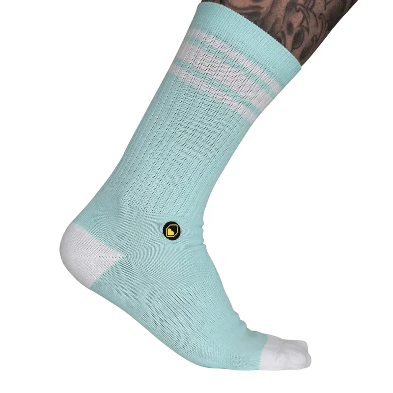 Burgtec Everyday Crew Sock in Ice Ice Baby