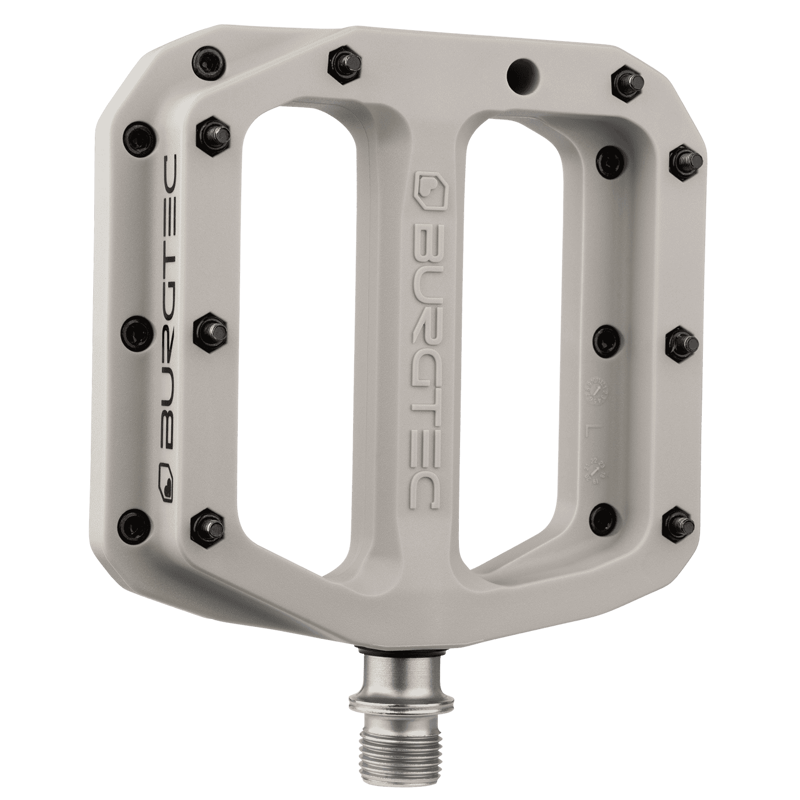 Burgtec MK4 Composite Pedals in Nasa Grey