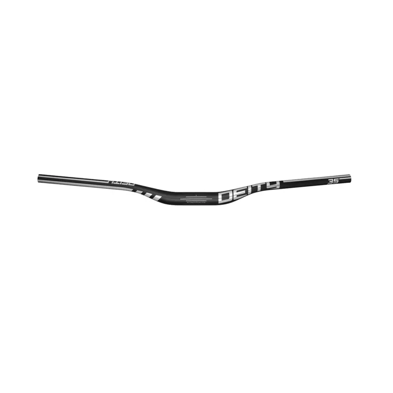 Deity Speedway 30mm Rise x 810mm Carbon Handlebar in Silver