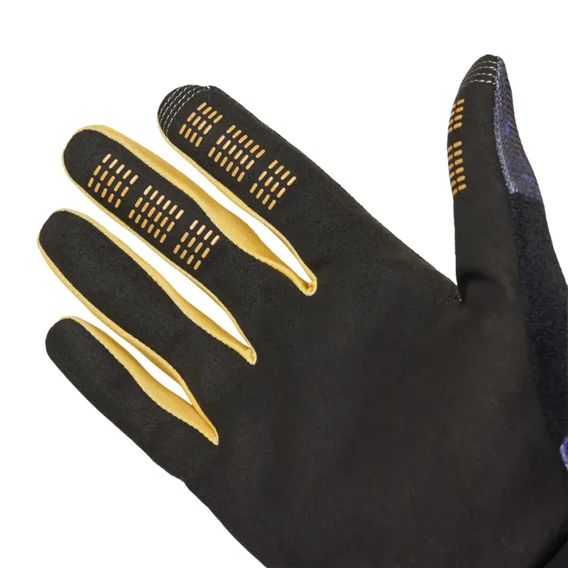 Fox Ranger Image Print Gloves in Plum Purple-2
