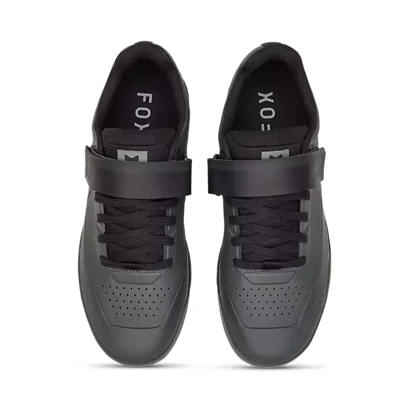 Fox Union Clipless Shoes in Dark Shadow Grey-2