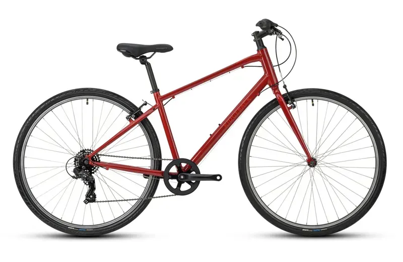 2021 Ridgeback Comet Hybrid Bike in Red