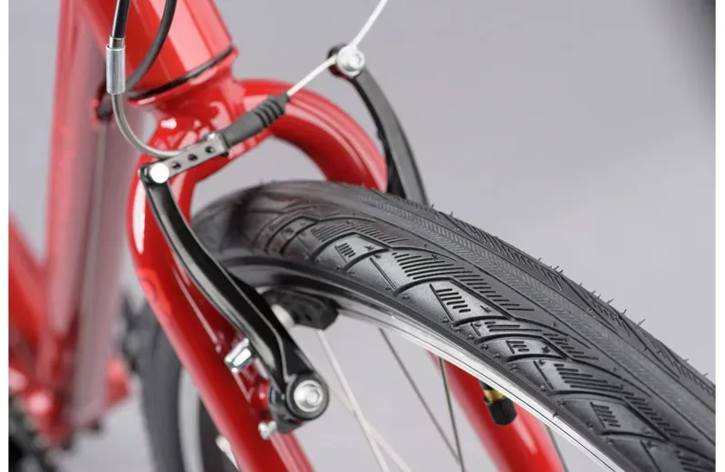 2021 Ridgeback Comet Hybrid Bike in Red-6