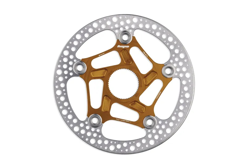 RX Centre Lock Disc - 160mm - Orange centrelock