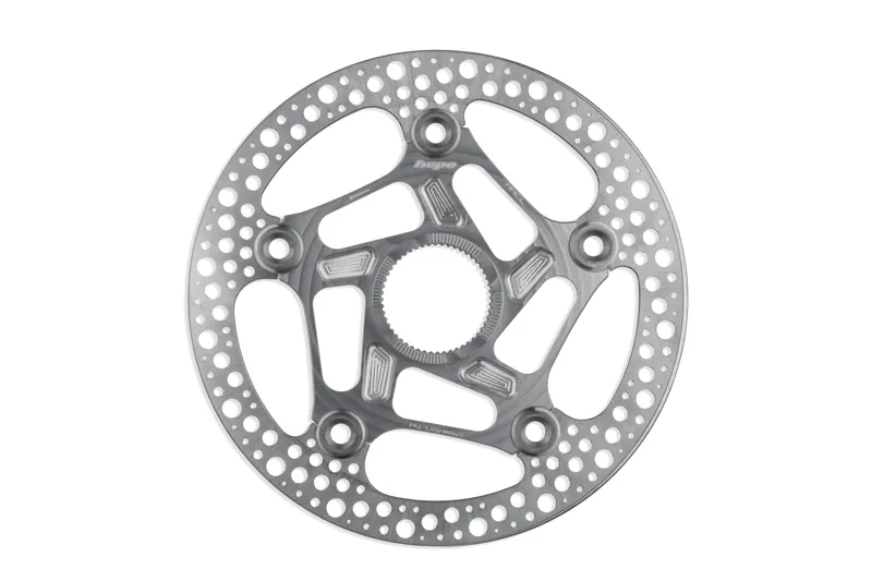 RX Centre Lock Disc - 160mm - Silver centrelock