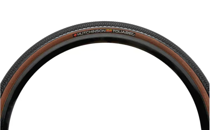 Hutchinson Touareg FR 700c Gravel Tyre in Black/Tan Wall-3