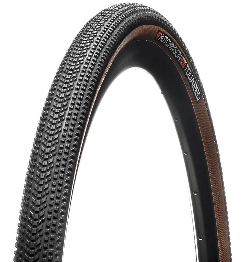 Hutchinson Touareg FR 700c Gravel Tyre in Black/Tan Wall-4