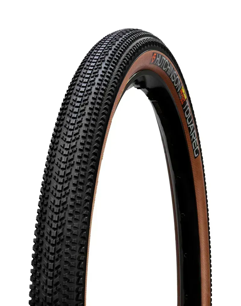 Hutchinson Touareg FR 700c Gravel Tyre in Black/Tan Wall-1