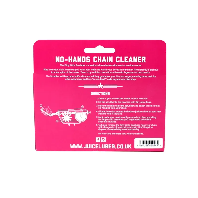 Juice Lubes Dirty Little Scrubber Chain Cleaning Tool in Green-2