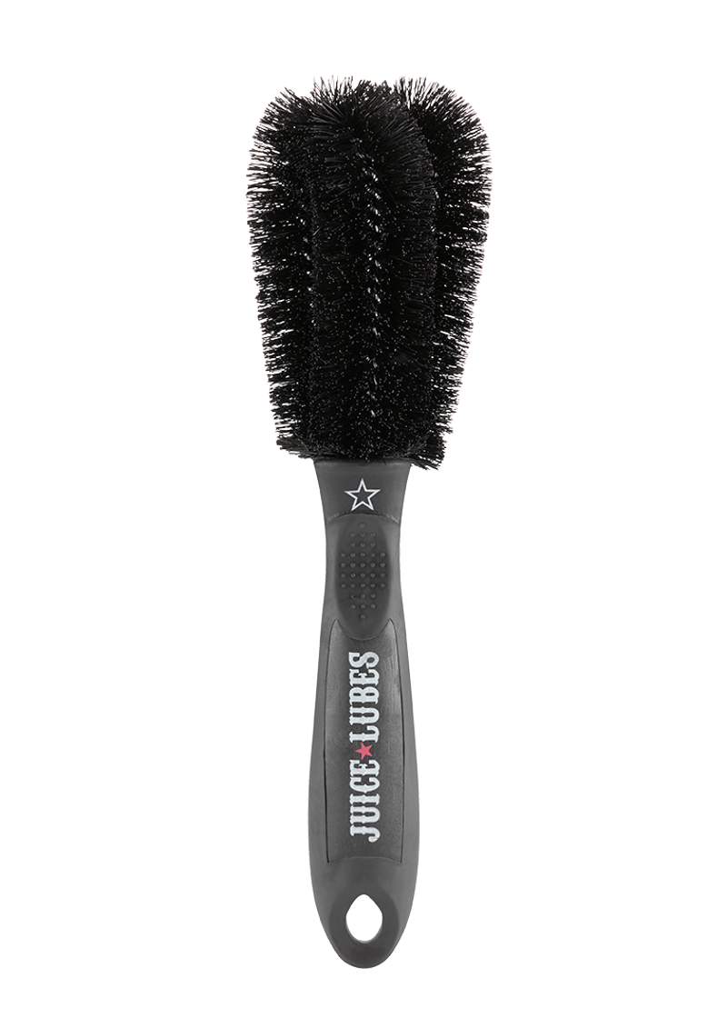 Juice Lubes Double Ender Two Prong Brush in Black