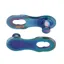 KMC MissingLink 12x Joining Links In Aurora Blue