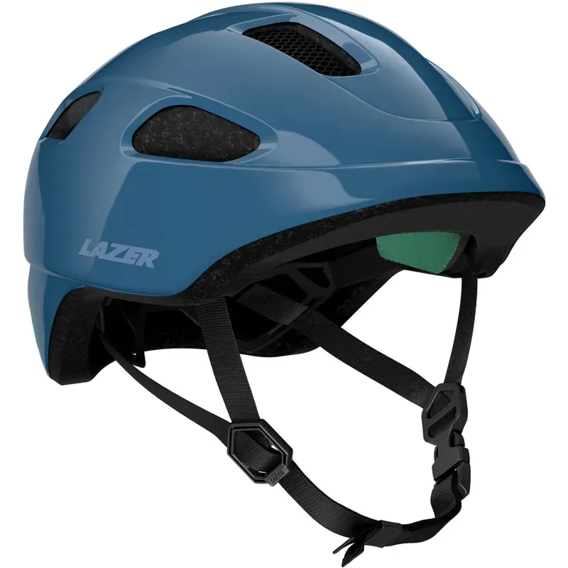 Lazer NutZ 2.0 KinetiCore Youth Helmet in Steel Blue
