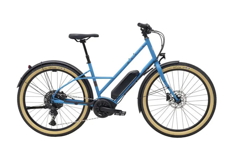 Marin Larkspur E eHybrid Bike in Blue