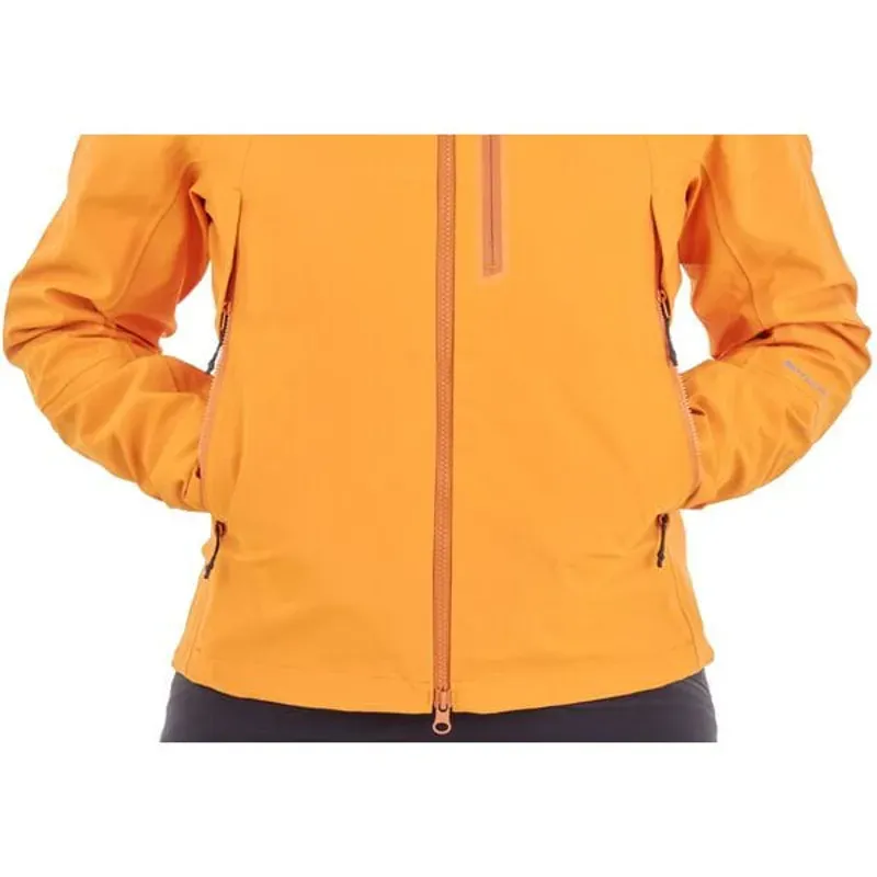 Madison DTE 3-Layer Women's Waterproof Jacket In Mango Orange-2