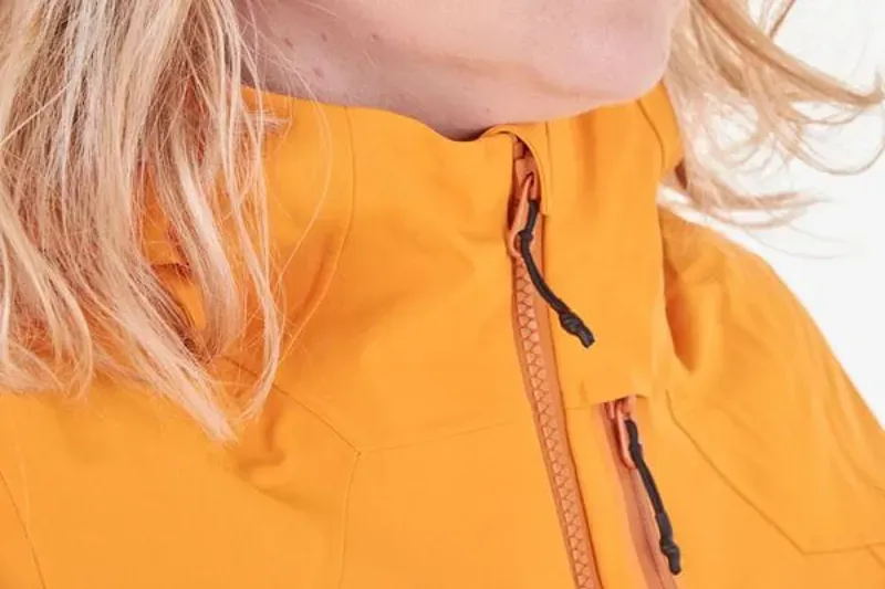 Madison DTE 3-Layer Women's Waterproof Jacket In Mango Orange-3