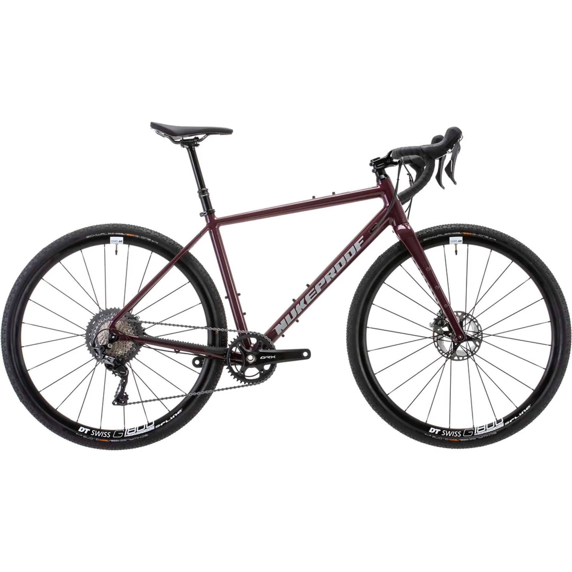 Nukeproof Digger Factory Alloy Gravel Bike in Depressed Aubergine