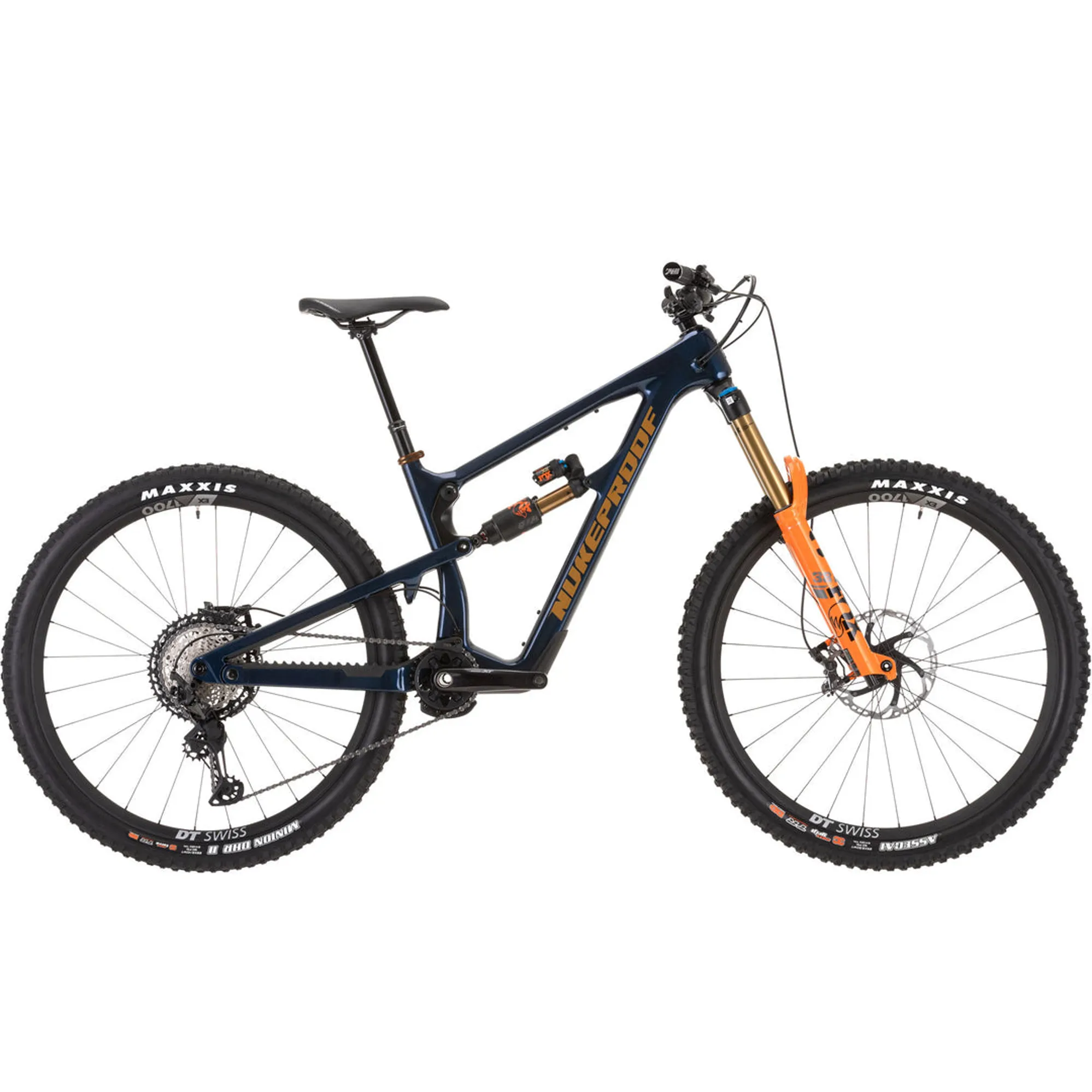 Nukeproof Mega 290 Carbon Mountain Bike in Blue