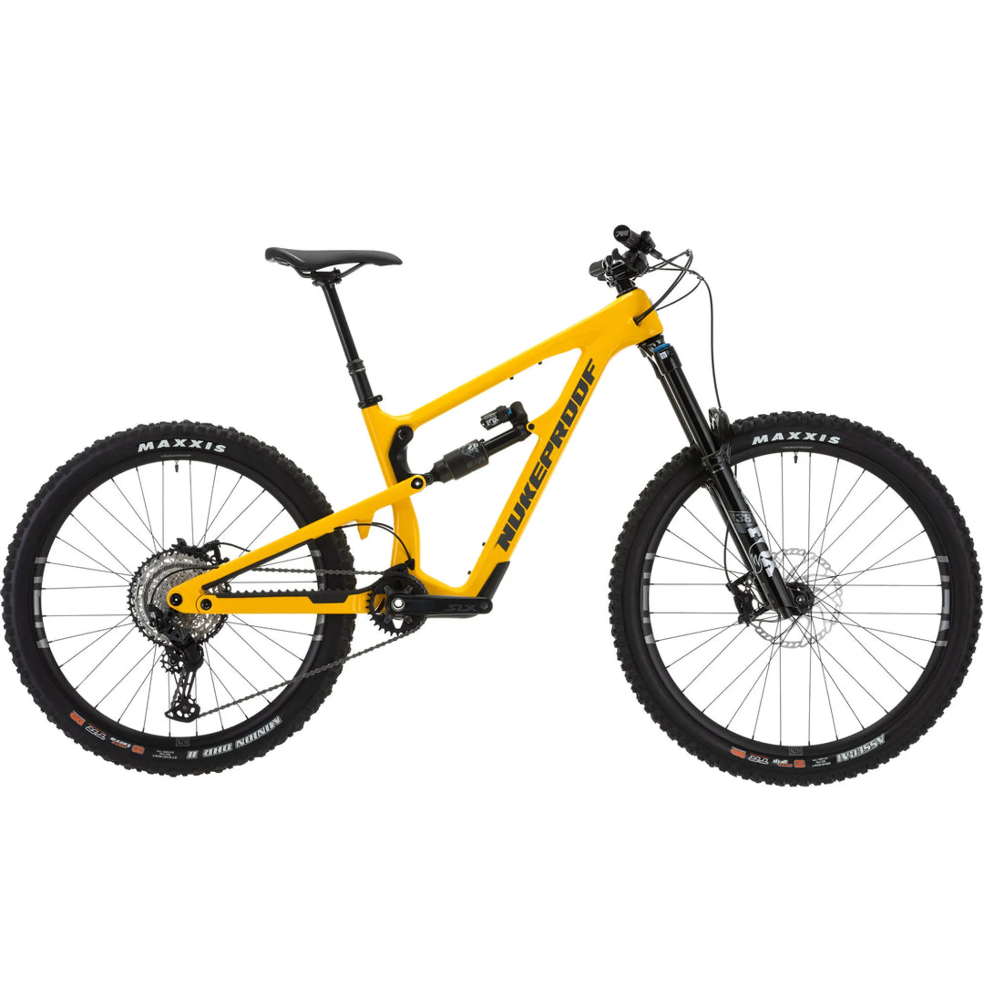 Nukeproof Mega 297 Elite Carbon Mountain Bike in Yellow