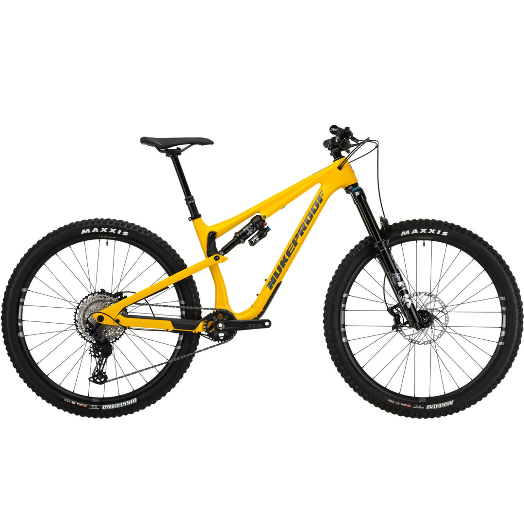 Nukeproof Reactor 290 Elite Carbon Mountain Bike in Yellow
