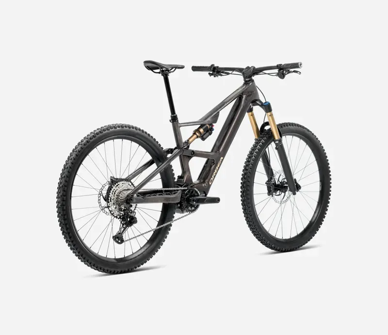 Orbea Rise SL M10 630W E-MTB In Cosmic Carbon View/Golden Sand Gloss-3