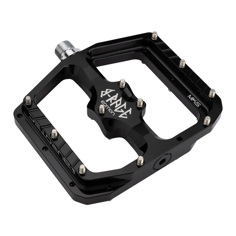 Burgtec Penthouse MK5 B-Rage Edition Flat Pedals Burgtec Black