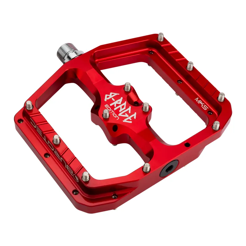 Burgtec Penthouse MK5 B-Rage Edition Flat Pedals Race Red