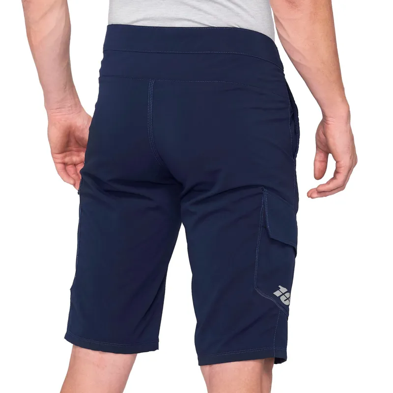 100% Ridecamp Shorts in Navy-1