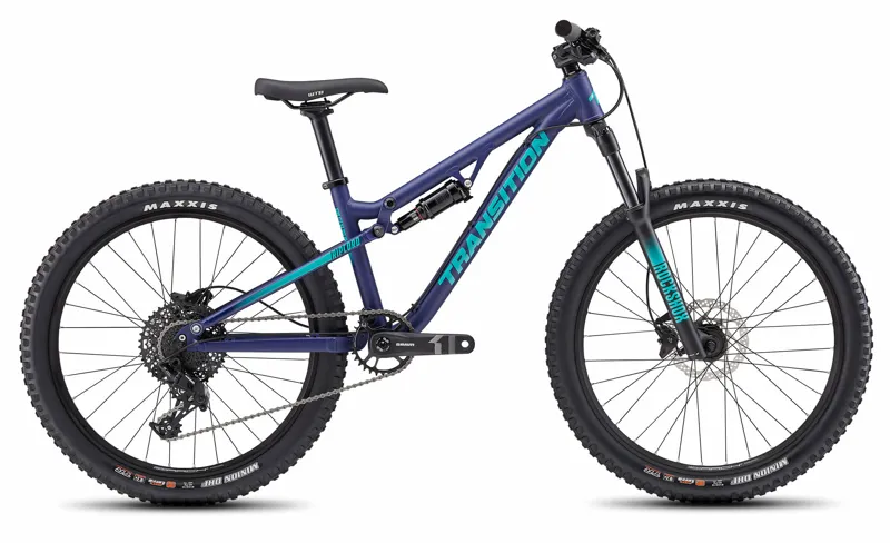 2021 Transition Ripcord Kids Mountain Bike in Purple