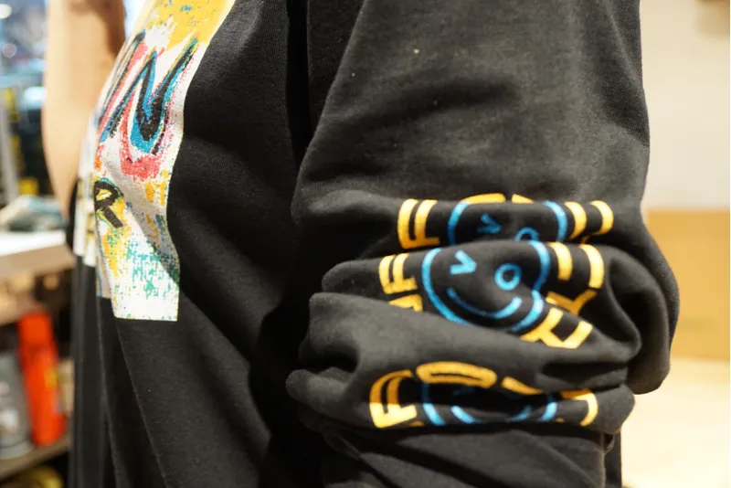 Friction X 3dumb River Blue And Orange Long Sleeve-1