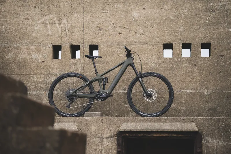 Transition Repeater Carbon NX e-Mountain Bike in Mossy Green-2