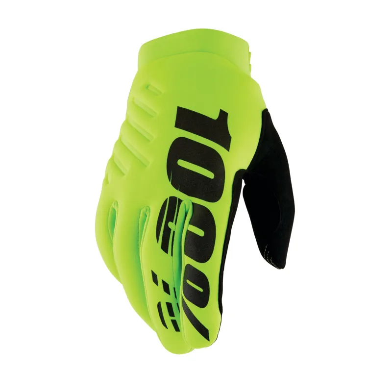 100 Brisker Cold Weather Glove Fluo Yellow