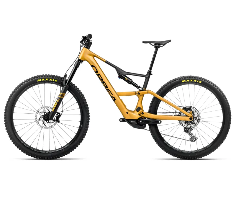 Orbea Rise Lt H20 E-Mountain Bike In Bumblebee Yellow-Black Matt-1