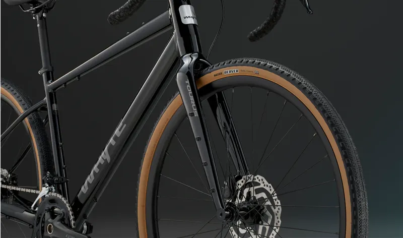 Whyte Bikes Tourus Gravel Bike in Black and Silver-4