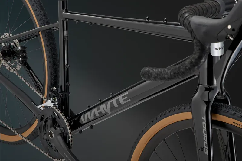 Whyte Bikes Tourus Gravel Bike in Black and Silver-5