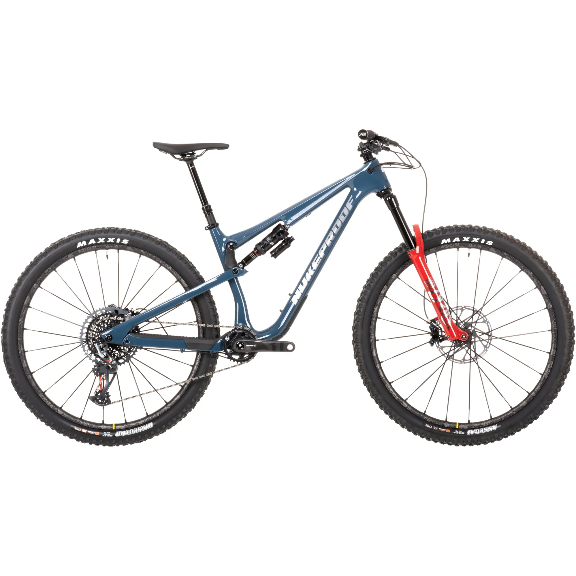 2021 Nukeproof Reactor 290 RS Carbon Mountain Bike Size XL in Blu