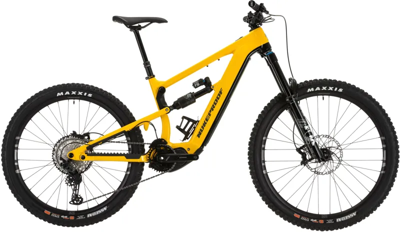 2022 Nukeproof Megawatt 297 Elite Alloy E-Bike Size Large in Yellow