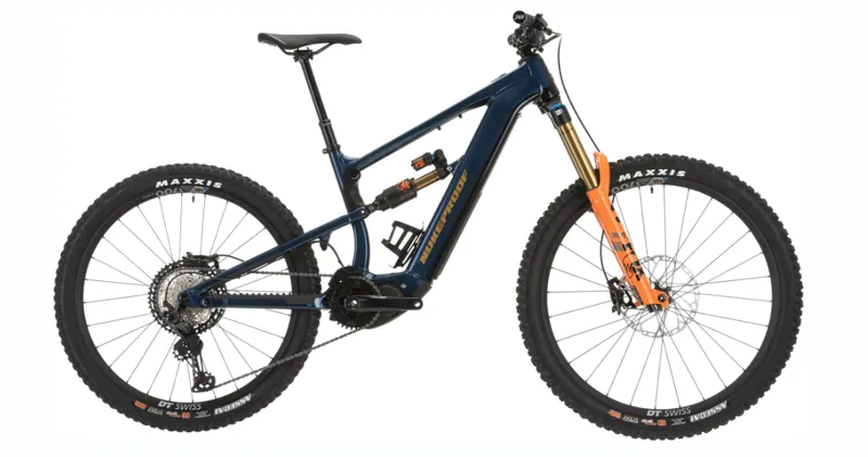 Nukeproof Megawatt 297 Factory Alloy XT Mountain Bike in Kracken Blue