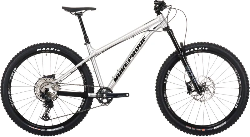 2021 Nukeproof Scout 275 Pro Alloy Mountain Bike Size Medium in Silver