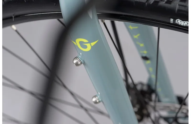 2021 Genesis Croix De Fer 10 Steel Flat Bar Gravel Bike in Blue -3