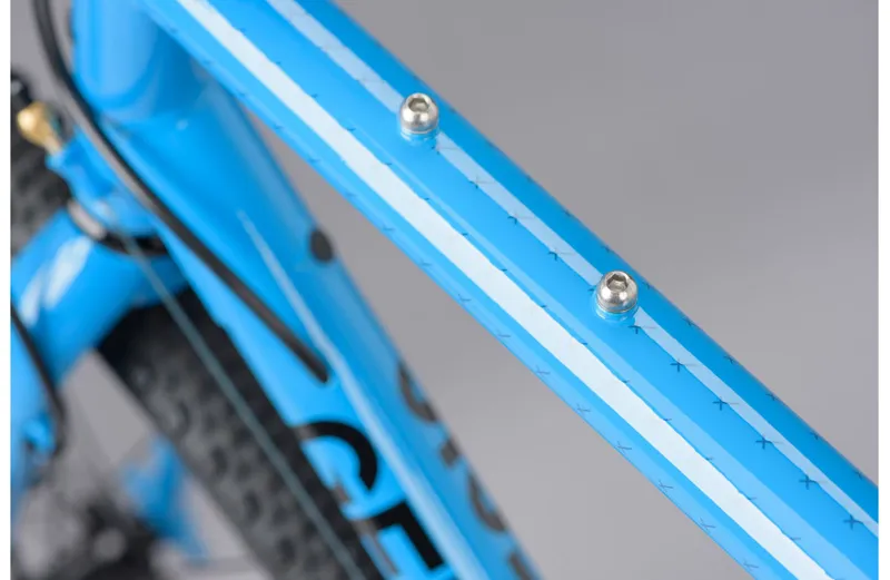 Genesis Croix De Fer 40 Steel Gravel Bike in Blue-7