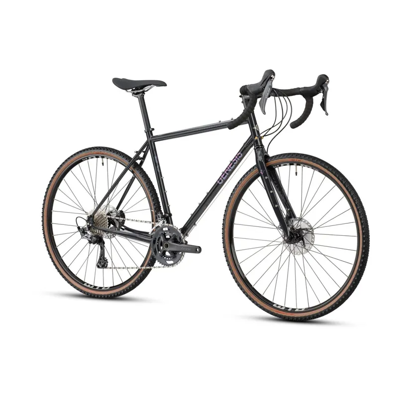 Genesis Croix De Fer Titanium Gravel Bike in Silver -1