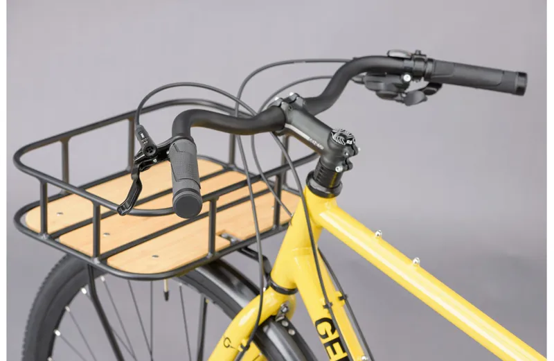 Genesis Brixton Aluminium Hybrid Bike in Yellow-2